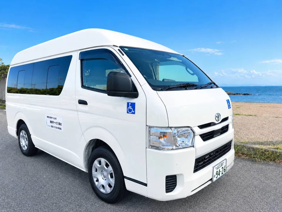 寛ぎの福祉車両(トヨタ ハイエース)の外観